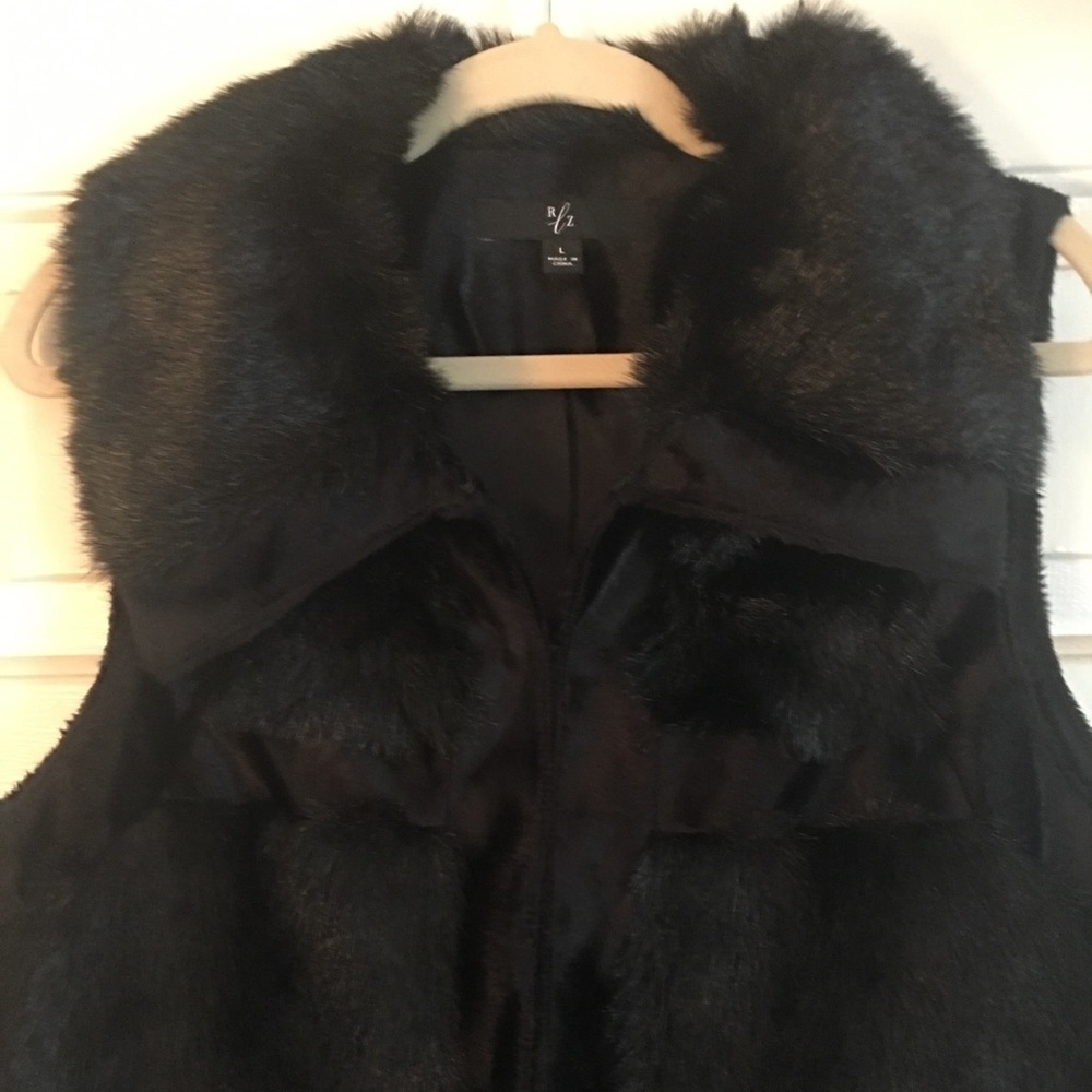 Fur Vest W/ Collar